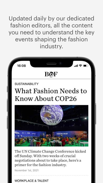 BoF Professional Schermata dell'app