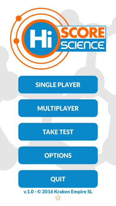 Hi Score Science App screenshot #1