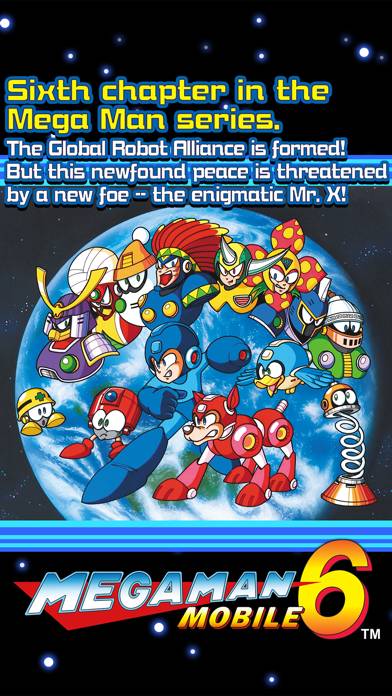 Mega Man 6 Mobile Captura de pantalla de la aplicación #1