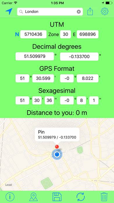 UTM Coordinates Tool Schermata dell'app #4