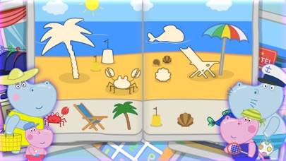 Hippo Beach Adventures. Premium Captura de pantalla de la aplicación #2