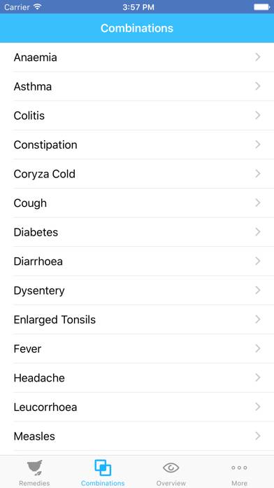 Biochemic Tissue Salts Schermata dell'app #4