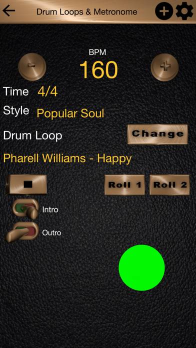 Drum Loops & Metronome Pro Captura de pantalla de la aplicación #2