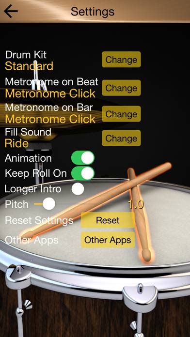 Drum Loops & Metronome Pro Captura de pantalla de la aplicación #5
