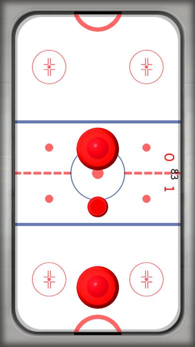 Sudden Death Air Hockey App screenshot #1