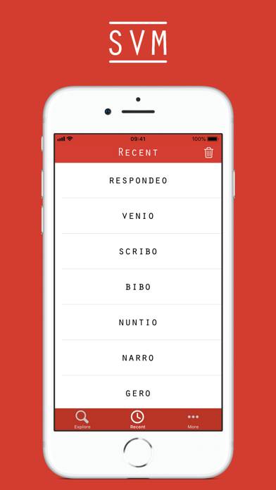 Latin Paradigms Schermata dell'app #4