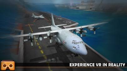 VR Airplane Flight Sim 2017 Captura de pantalla de la aplicación #3