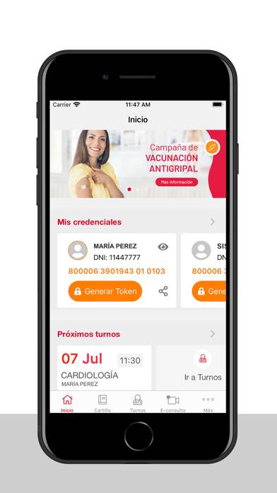 Swiss Medical Mobile App screenshot #2
