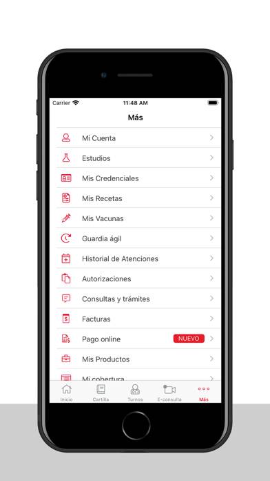 Swiss Medical Mobile App screenshot #3