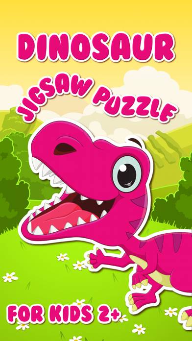 Dinosaur Jigsaw Puzzle Games. App screenshot #1