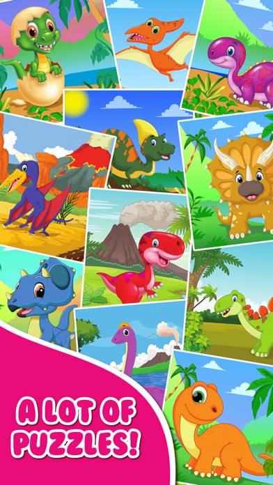 Dinosaur Jigsaw Puzzle Games. App screenshot #2