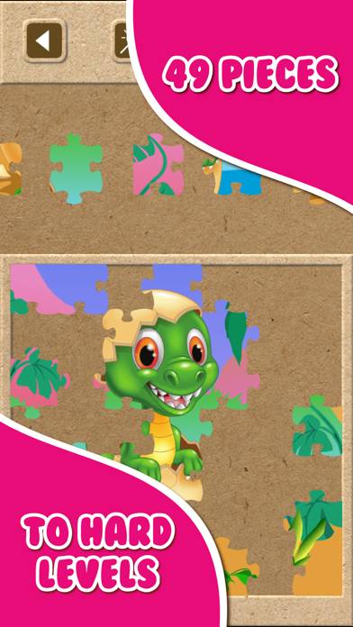 Dinosaur Jigsaw Puzzle Games. App screenshot #5