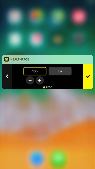 HealthFace Captura de pantalla de la aplicación #5