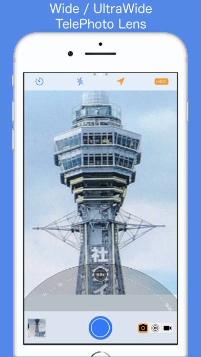 Zoom 100x Camera Schermata dell'app #2