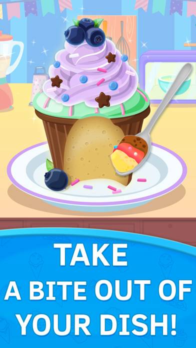 Cupcake Kids Food Games. Premium game screenshot