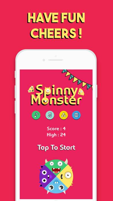 Spinny Monster App screenshot #1