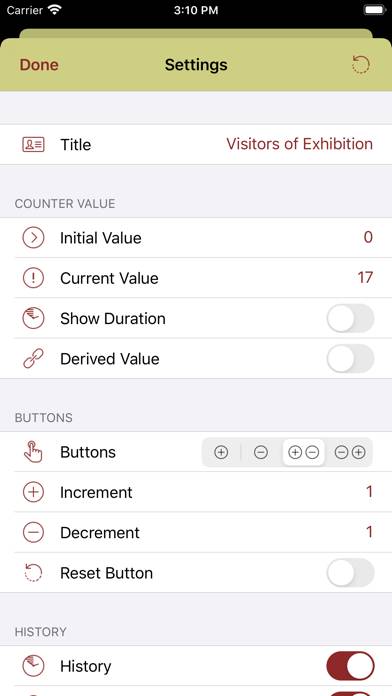 Nombri (Tally Counter) App screenshot #3
