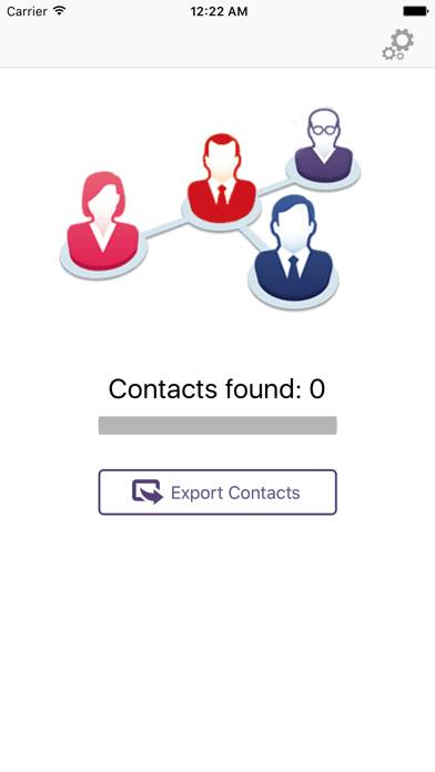 Get Contacts Backup Capture d'écran de l'application #1