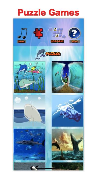 Sea World: Kids Dolphin Games game screenshot