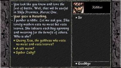 The Quest Classic-Dragon Jade schermata del gioco