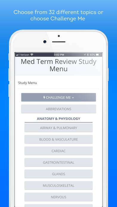 Med Term Review App screenshot #3