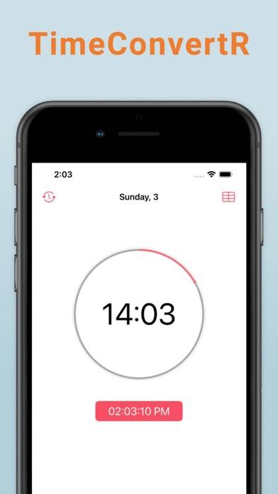 TimeConvertr - 24 Hour Time captura de pantalla