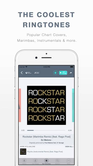Ringtone Maker Captura de pantalla de la aplicación #3