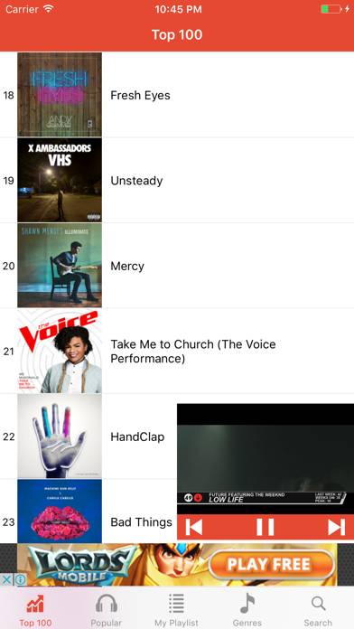Video Mate: Music Playlist & TubeMate Audio Player Captura de pantalla de la aplicación #1