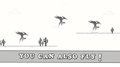 Dinosaur Widget Jumping Steve: 8bit Game App screenshot #2