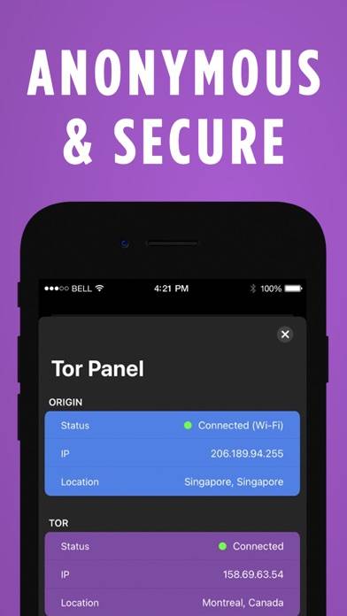 TOR Browser: OrNET Onion plus VPN screenshot #3