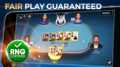 Omaha Poker: Pokerist skärmdump