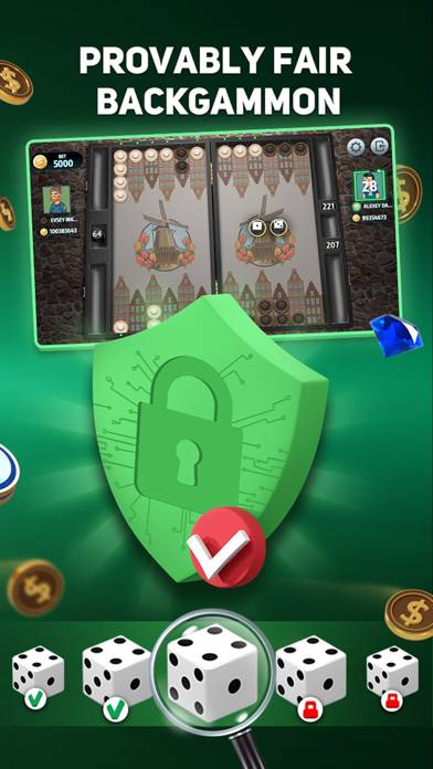 Backgammon Tournament online App screenshot #5