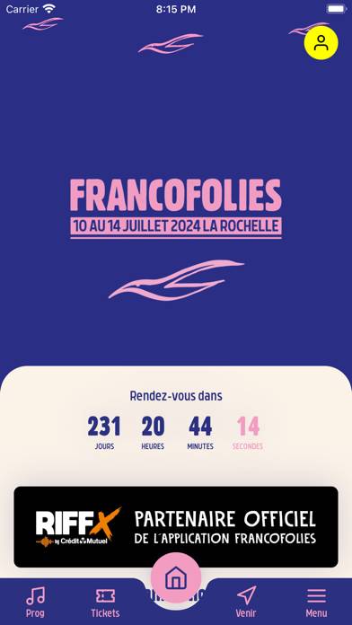Francofolies La Rochelle App screenshot #1