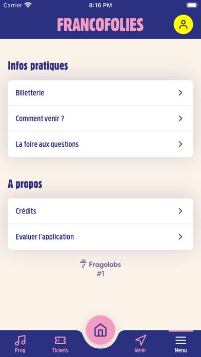 Francofolies La Rochelle App screenshot #4