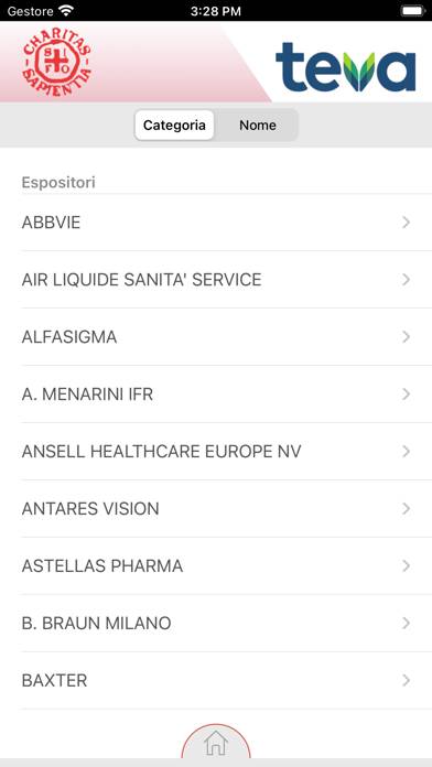 MySIFO Schermata dell'app