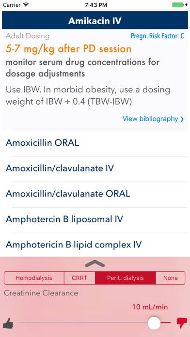 ABX Dosage Capture d'écran de l'application #3