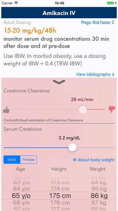 ABX Dosage Capture d'écran de l'application #4