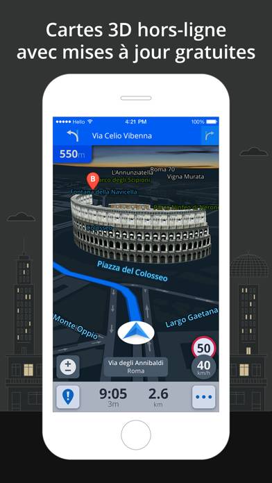 Sygic World :Navigation GPS Capture d'écran de l'application #2
