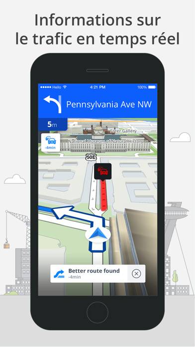Sygic World :Navigation GPS Capture d'écran de l'application #3