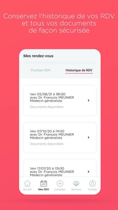 Hellocare Capture d'écran de l'application