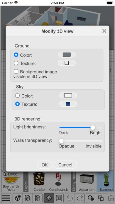 Sweet Home 3D Mobile App screenshot #4