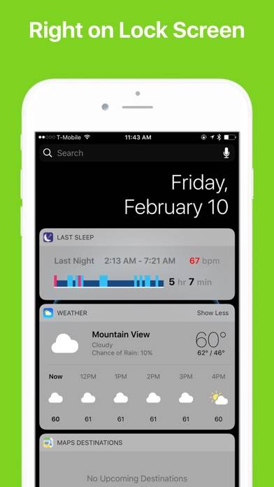 Sleep Tracker plus plus App skärmdump #5
