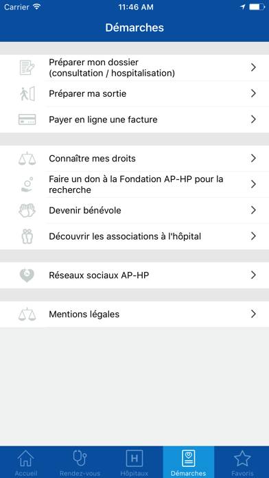 AP-HP Patient App screenshot #4
