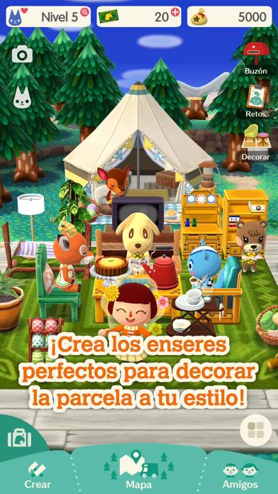 Animal Crossing: Pocket Camp App skärmdump #1