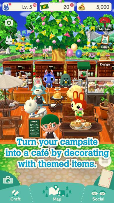 Animal Crossing: Pocket Camp App skärmdump #3