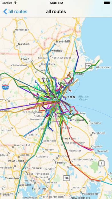 Boston Public Transport App screenshot #4