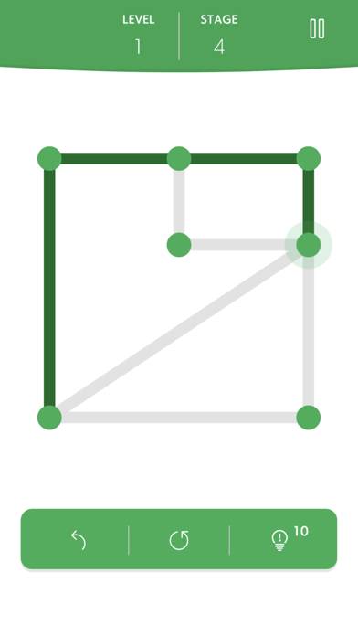 1LINE one-stroke puzzle game game screenshot