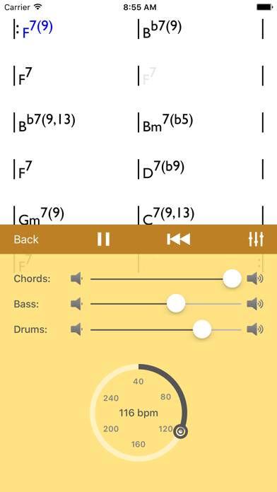 Chords Player App-Screenshot #3