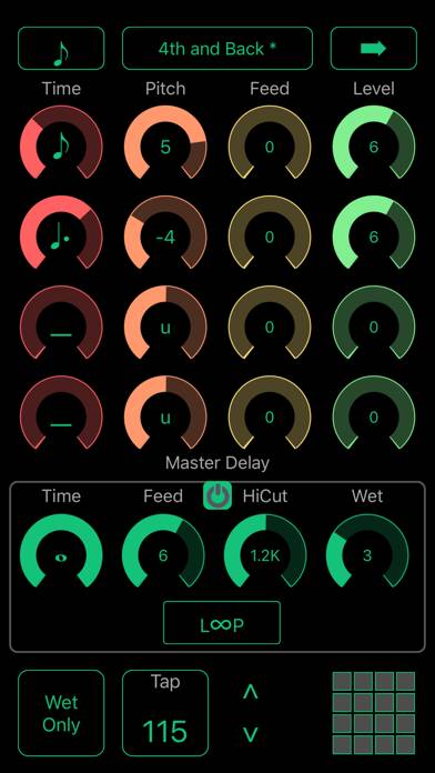 Echo Pitch App skärmdump