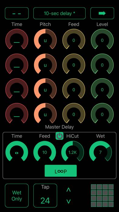 Echo Pitch App skärmdump